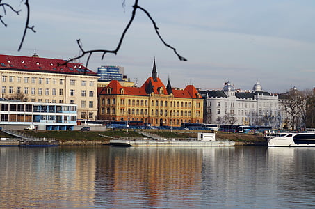 Slovacchia, Danubio, Bratislava, fiume, Visualizzazioni, città