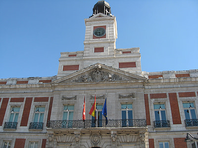 Madrid, hiša, Španija, mejnik, kulture, Plaza, zgodovinski