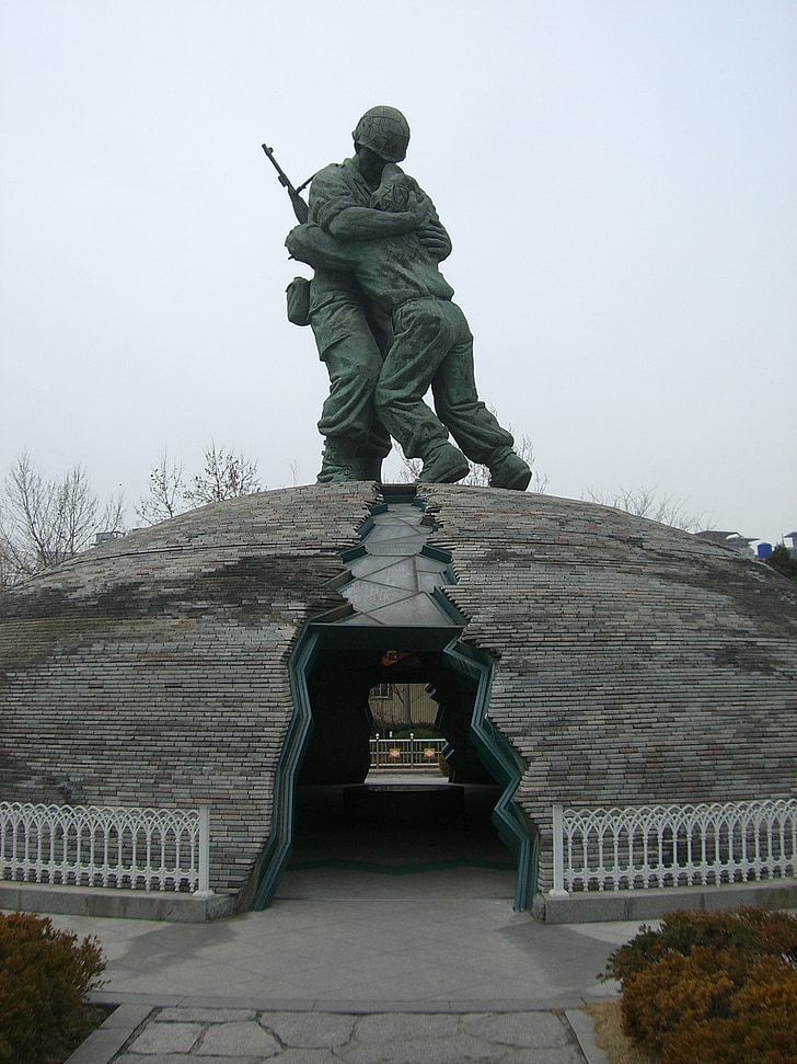 Etelä-korea, Soul, Korea, muistomerkki, Memorial, sota