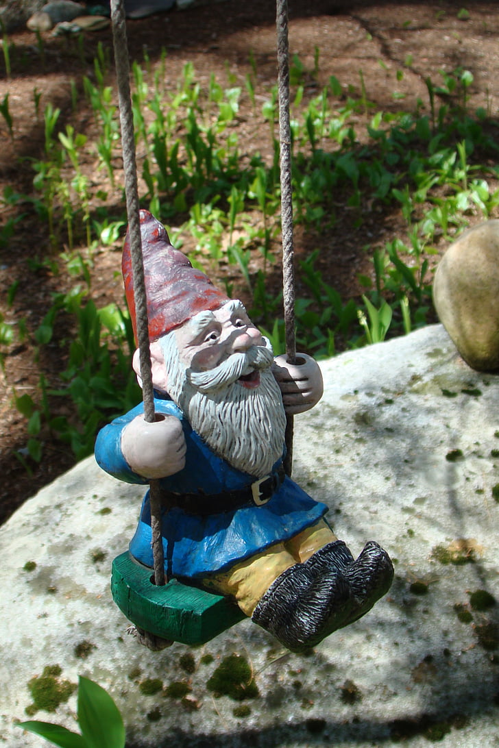 gnome, jardinage, nature, Fantasy, ornement, décoratifs