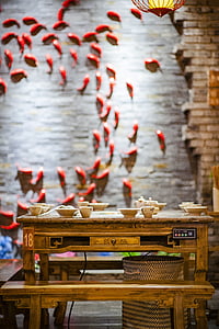 depolar, Japon balığı, Yemek Masası