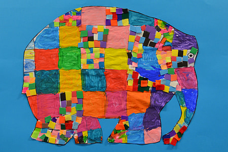 elephant, tinkering, arts and crafts work, animal, diversity, variety, variation