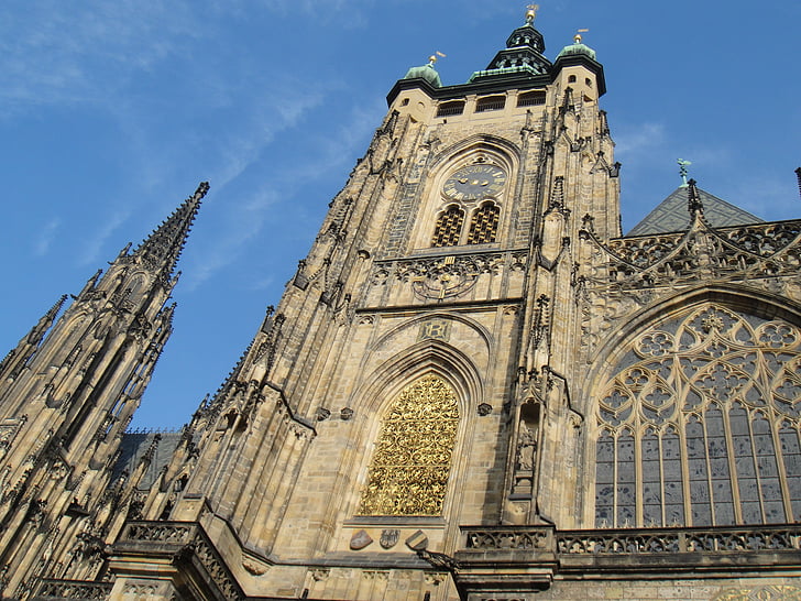 Прага, Катедралата Свети Вит, катедрала, замък, Замъкът Прага, религия