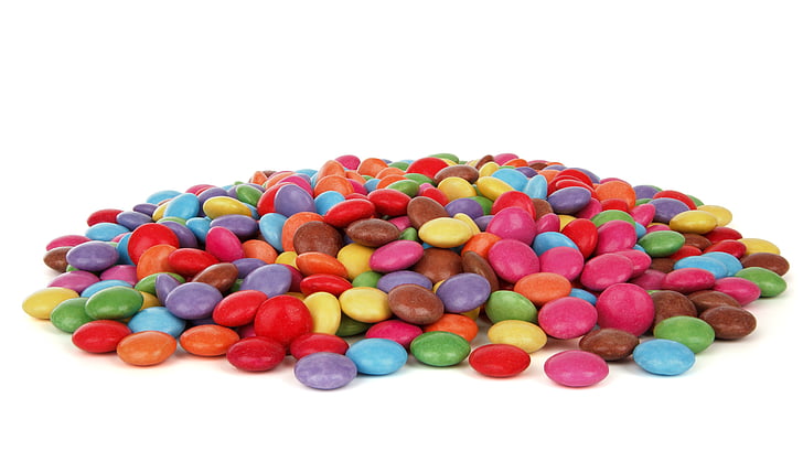 button, candy, chocolate, coated, color, colorful, confectionery