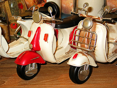 motor scooter, roller, vehicle, motorcycle, vespa, moped, retro
