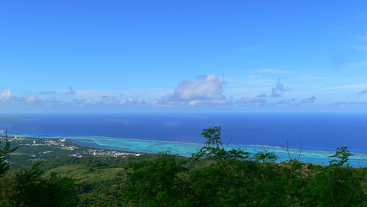 Saipan, Isola, spiaggia, oceano, Commonwealth, Isole Marianne settentrionali, Oceano Pacifico