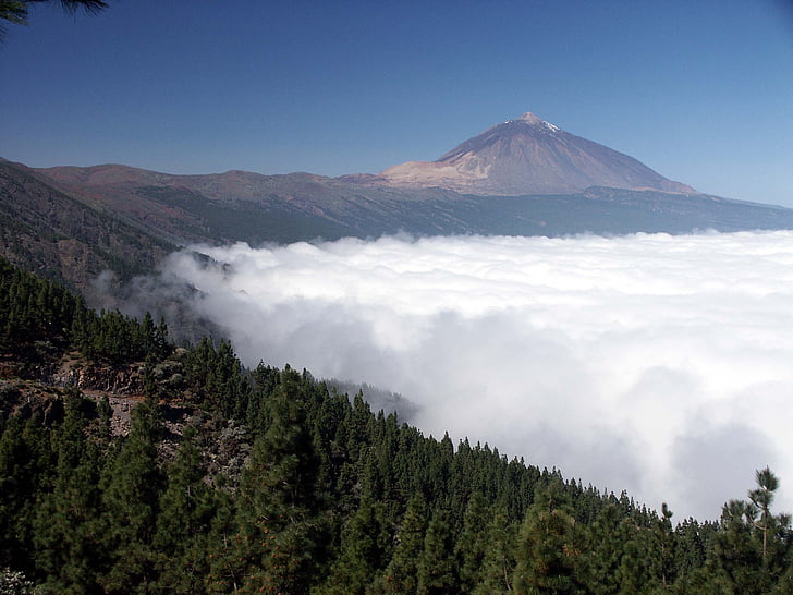 Tenerife, Teide, Humboldt, Ilhas Canárias, natureza, Parque Nacional de Teide, montanha