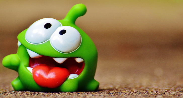 cut the rope, figure, funny, cute, mobile game, app, toy