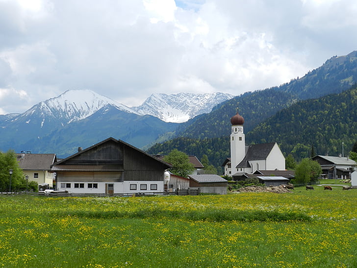 Heiterwang, Autriche, plateau de la Zugspitze