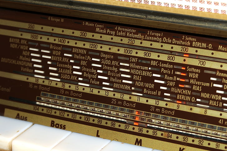 Radio, Retro, Weltempfänger, Schlüssel, Nostalgie, Transistor-radio, FM