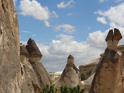 landskab, Cappadocia, Tyrkiet