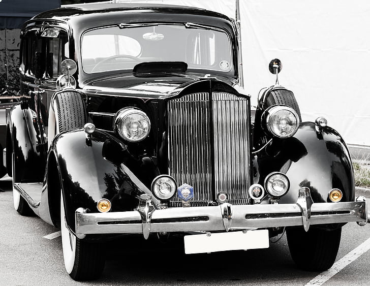 Oldtimer, auto, klasické, staré, automobilový průmysl, vozidlo, staré auto