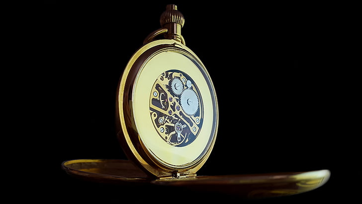 rellotge de butxaca, temps, rellotge, temps de, vell, hores, cara de rellotges