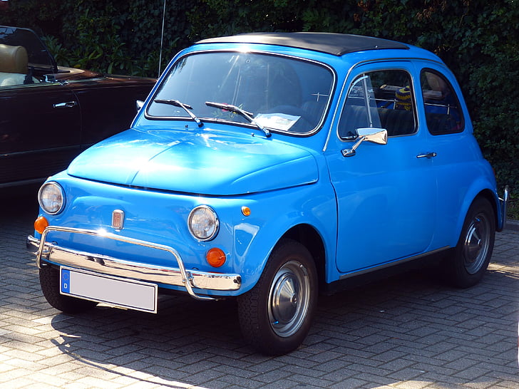 Fiat 500, Oldtimer, nostalgie, Fiat, classique, automobile