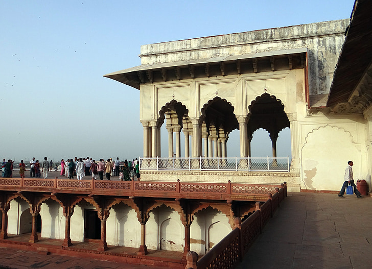 burj musamman, forte de Agra, arquitetura, Fort, património, Agra, Índia
