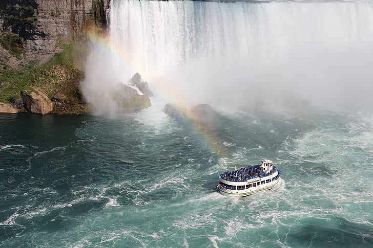 Kanada, Wasserfall, Niagara, Wasser, Fluss, fällt, Natur