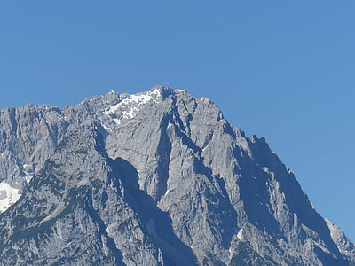 ภูเขา, หิมะ, ภูมิทัศน์, อัลไพน์, สภาพอากาศที่อิมพีเรียล, zugspitze