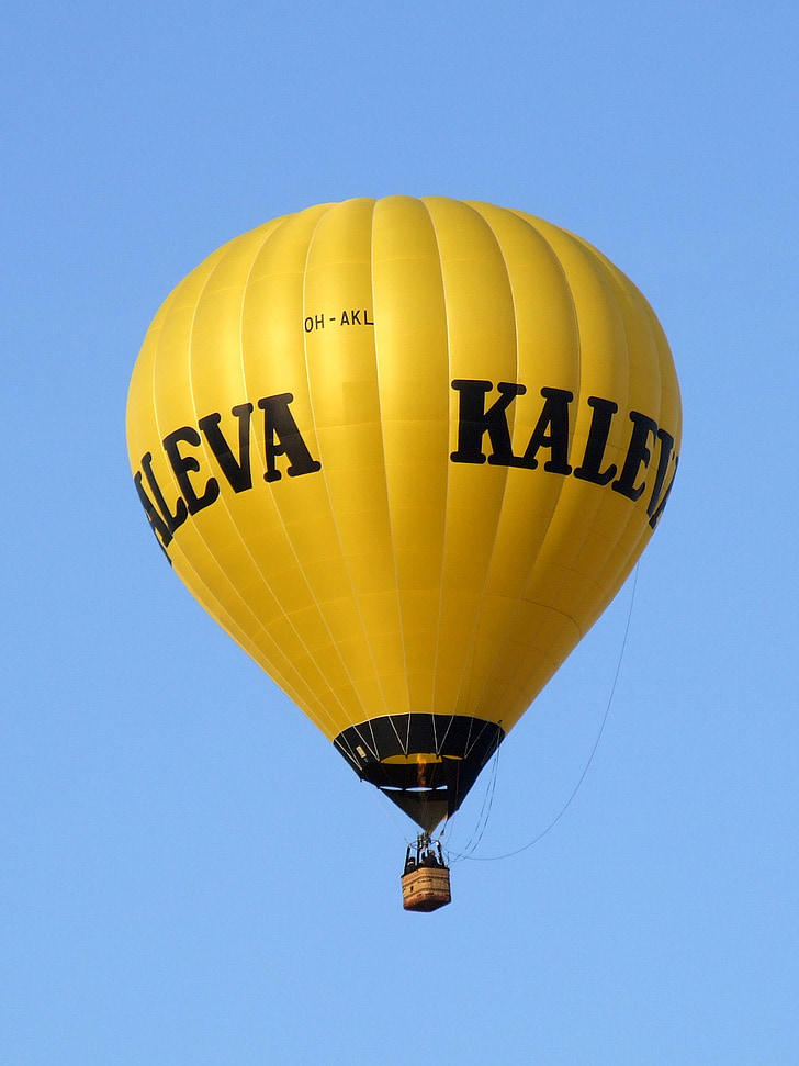 Horkovzdušný balón, plovoucí, zábava, barevné, vzduchu, vozidlo, cestování