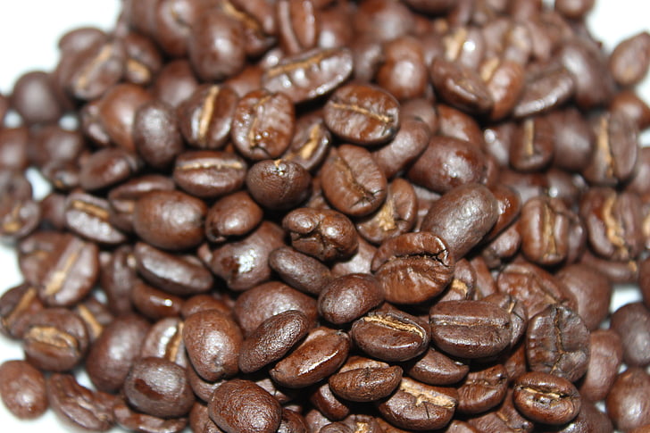 kava, zrna kave, b, grah, pečena, kofein, espresso