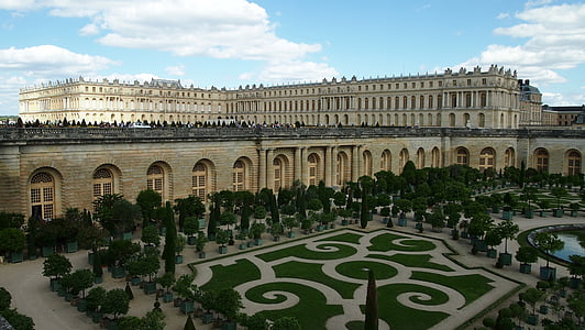 Versailles, slott, Paris, platser av intresse, trädgård, arkitektur, berömda place