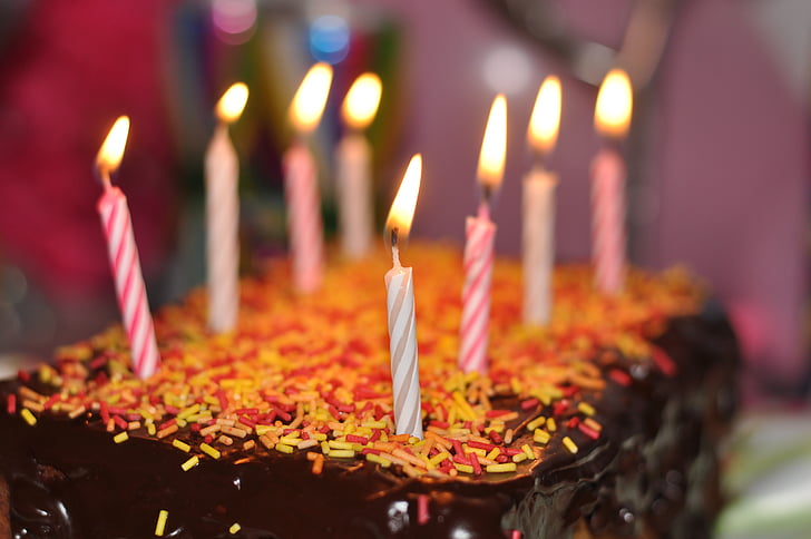 торт, рождение, день рождения торт, день рождения, Счастливый, десерт, Шоколад