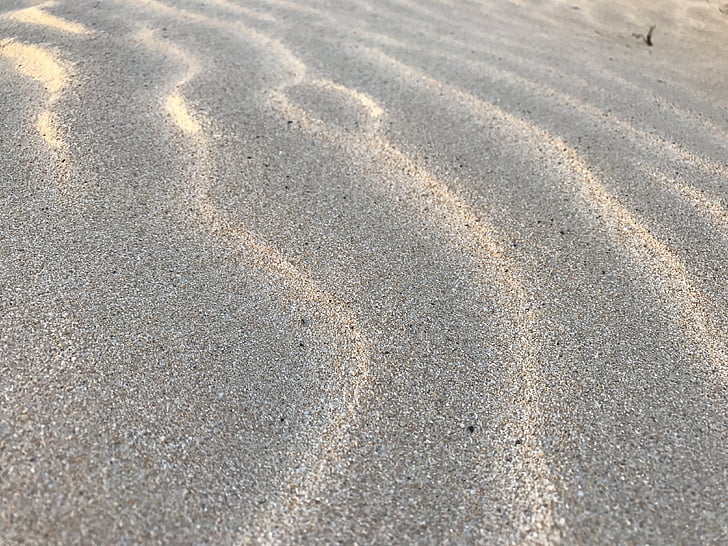 baltas smiltis, sīki vilnīši, smilts, kāpu, balta, valsts, modelis
