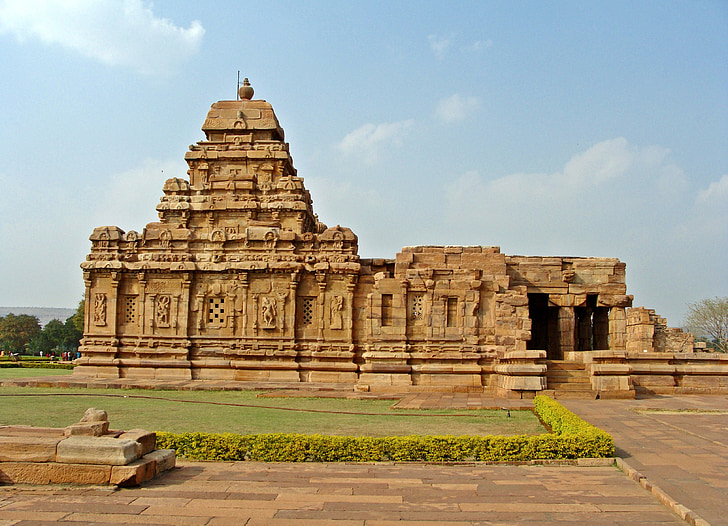 Pattadakal, UNESCO, Pattadakal monumenter, UNESCO site, World heritage site, UNESCO world heritage, Indien