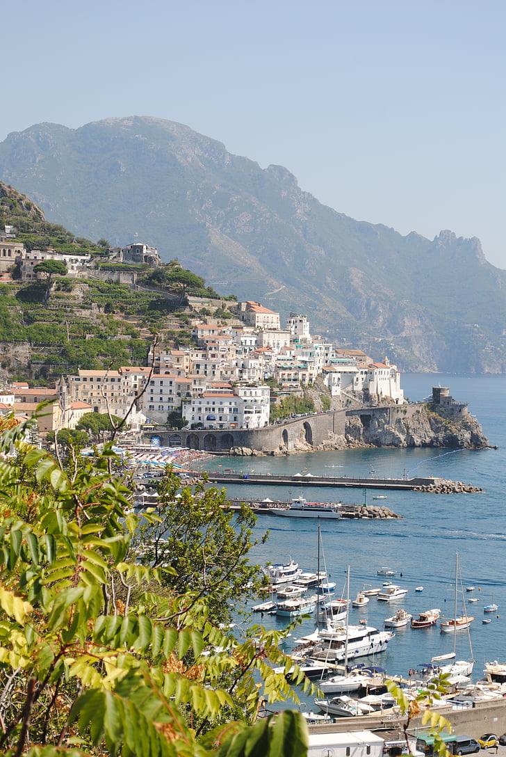 amalfi, coast, italy, sea, mediterranean, europe, travel
