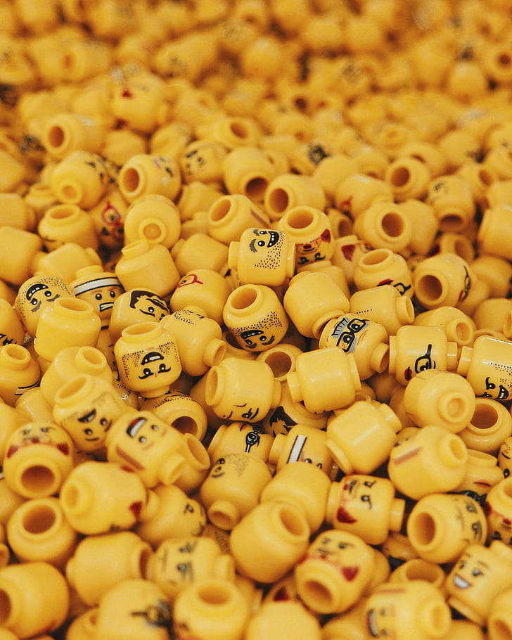 photo, yellow, minecraft, plastic, toys, toy, head