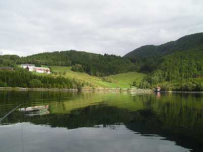 norway, fjord, sea
