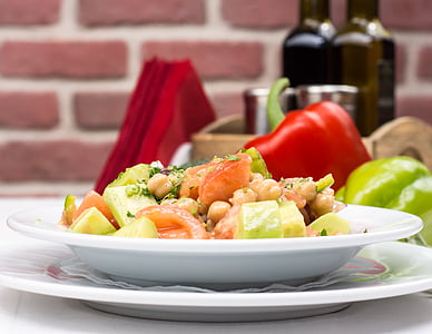 salata od povrća, krastavac, salata, hrana, zdrav, svježe, povrća