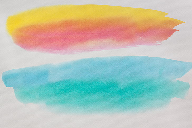 Acuarela, técnica de la pintura, soluble en agua, no opaco, Color, imagen, bosquejo de color