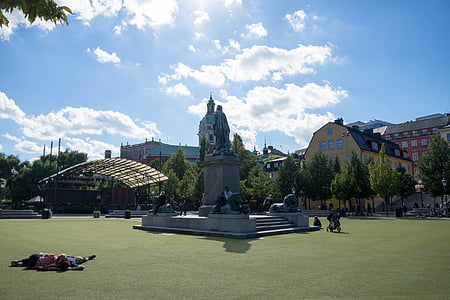 Švedija, Stokholmas, Architektūra, Miestas, Skandinavijos šalyse, pastatas, Europoje