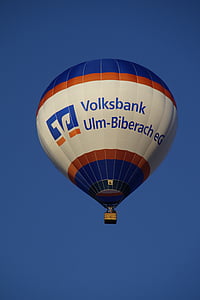 небе, горещ въздух балон, карам, авиация, балон, лети, горещ въздушен балон машинист