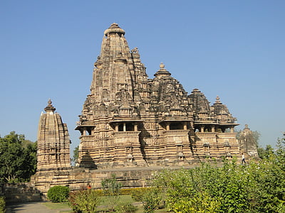 tempelet, India, hinduisme, gamle, religion, stein, bygge