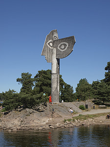 picasso, statue, sweden