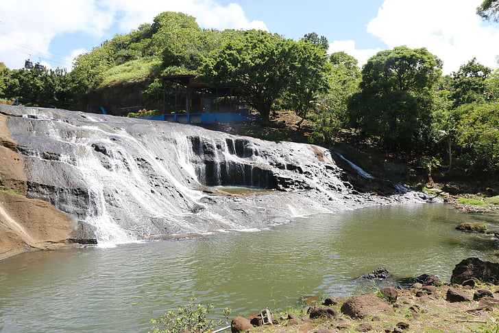 waterfall, popo gorontalo, nature