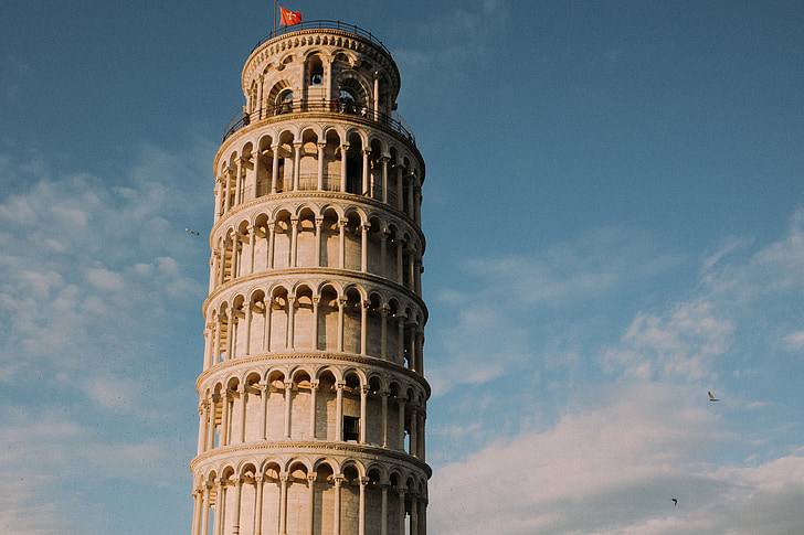 Pisa, tháp, nghiêng, ý, Châu Âu, du lịch, đi du lịch