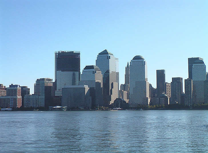 New york, ny, NYC, byen, Big apple, skyline, Manhattan