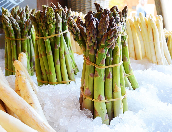 asparagus, eat, vegetables, food, green asparagus, asparagus time, plant