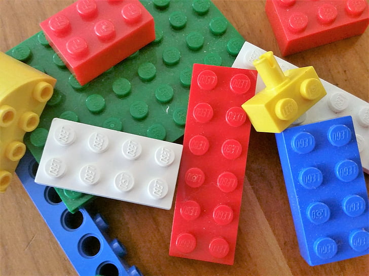 Lego, ehitada, Ühendage, mänguasi, plokk
