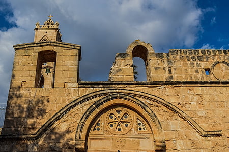 Chypre, Ayia napa, Monastère de, médiévale, Église, point de repère, antique