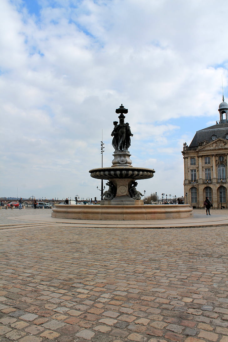 kvadratet av posen, Frankrike, Bordeaux, turisme, kunst, historie, arkitektur