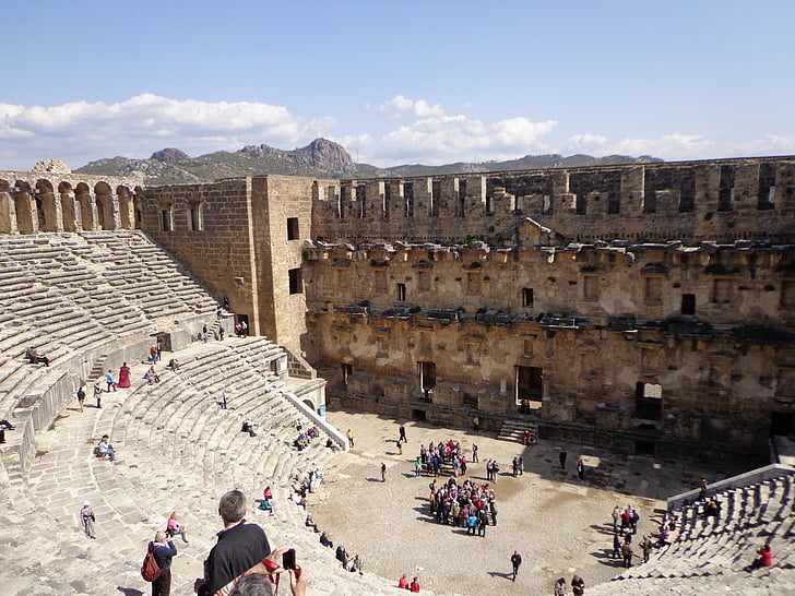 Aspendos, amfiteater, Turčija