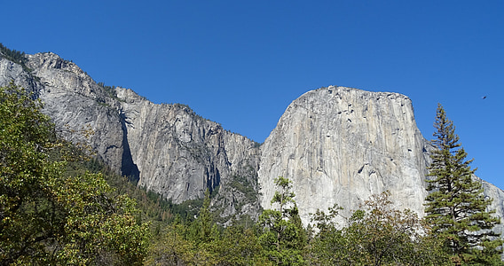 Yosemite, Parque Nacional, el capitán, panorama, formación rocosa, monolito, granito