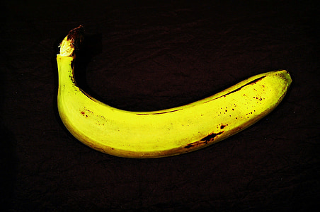 banane, fruits, arrière-plan, nature morte