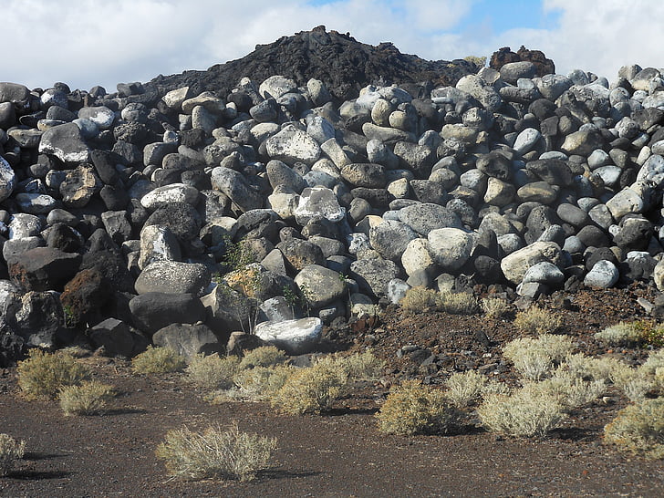 mountain, stones, volcanic landscape, canary islands, boulders, nature, rock - Object