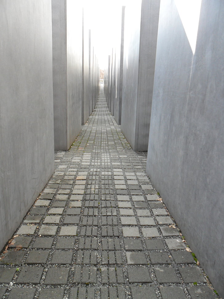 Berlin, monument, Memorial, Holocauste, stèles