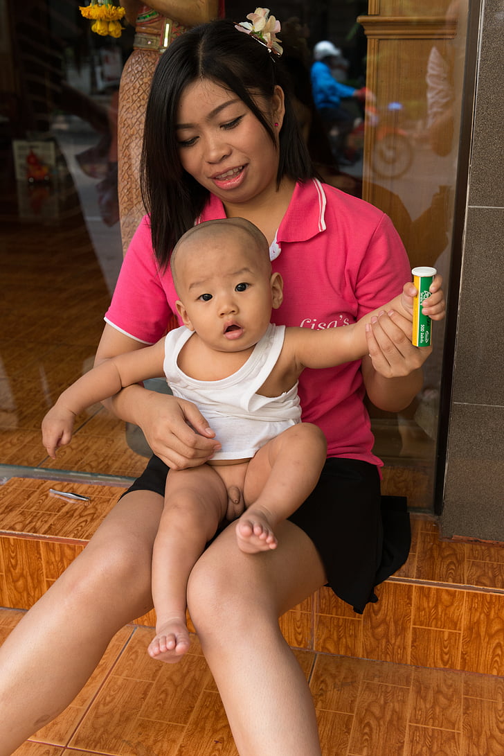 Thailand, wanita, anak