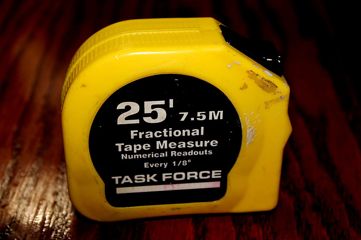 nastro di misurazione, Task force, carpenteria